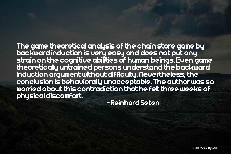 Hamington Quotes By Reinhard Selten Hamington Quotes By Reinhard Selten