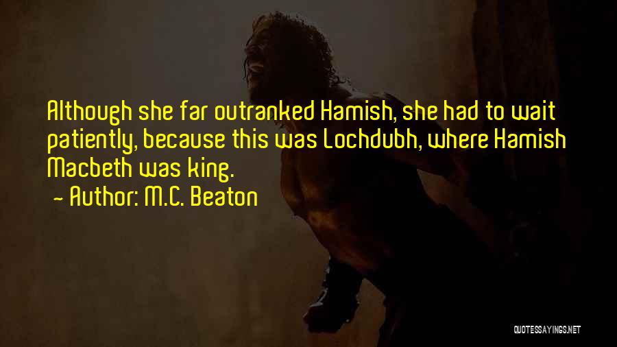 Hamish Macbeth Quotes By M.C. Beaton