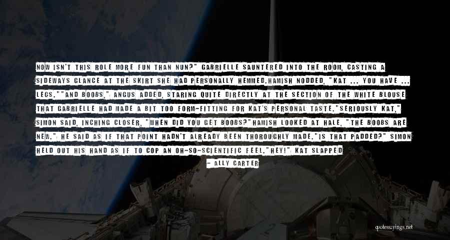 Hamish Quotes By Ally Carter Hamish Quotes By Ally Carter