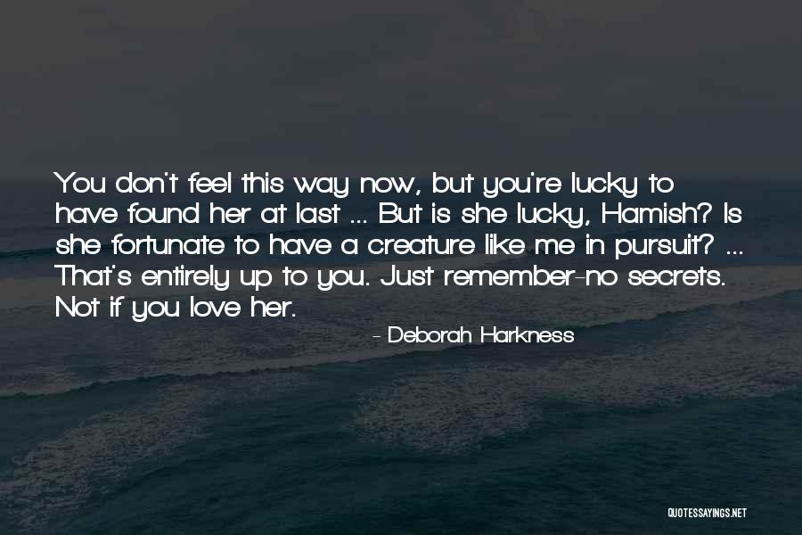 Hamish Quotes By Deborah Harkness