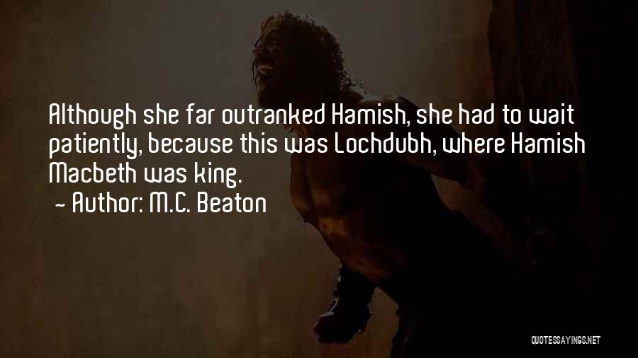 Hamish Quotes By M.C. Beaton