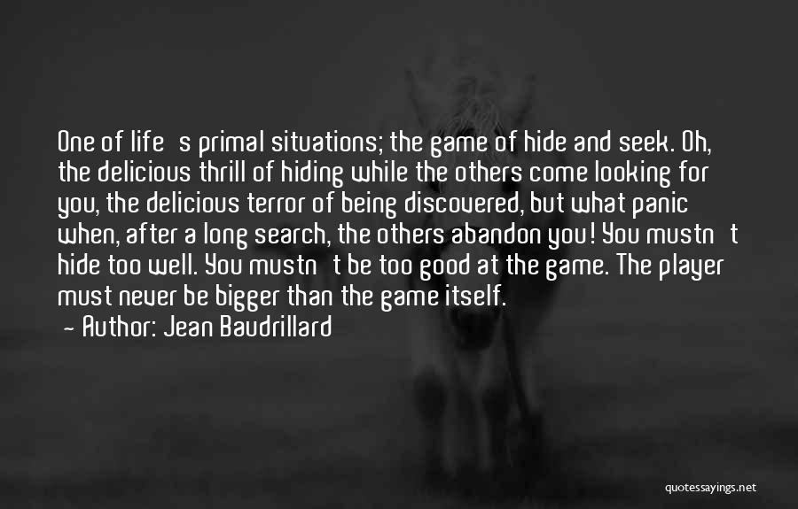 Hamlet Impulsive Quotes By Jean Baudrillard