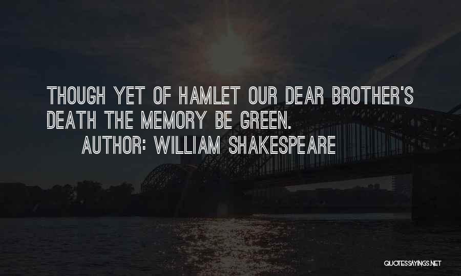 Hamlet's Death Quotes By William Shakespeare