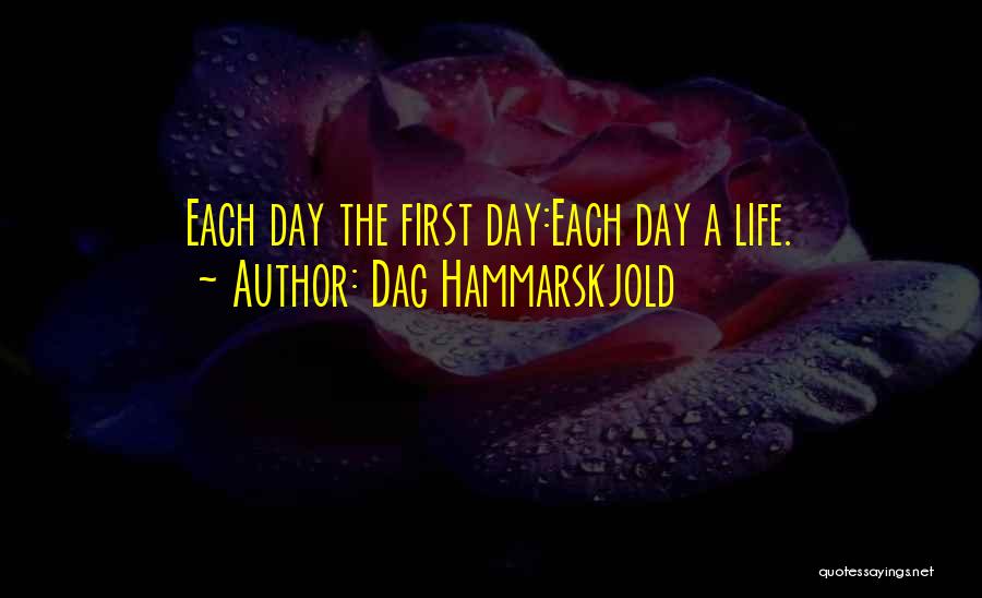 Hammarskjold Quotes By Dag Hammarskjold