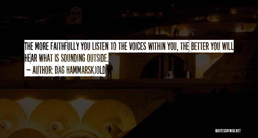 Hammarskjold Quotes By Dag Hammarskjold