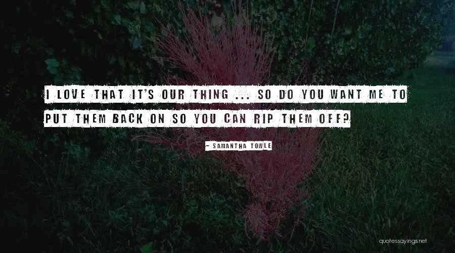 Hammerich Ipswich Quotes By Samantha Towle Hammerich Ipswich Quotes By Samantha Towle