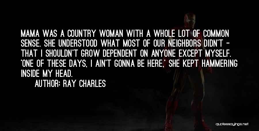 Hammering Quotes By Ray Charles