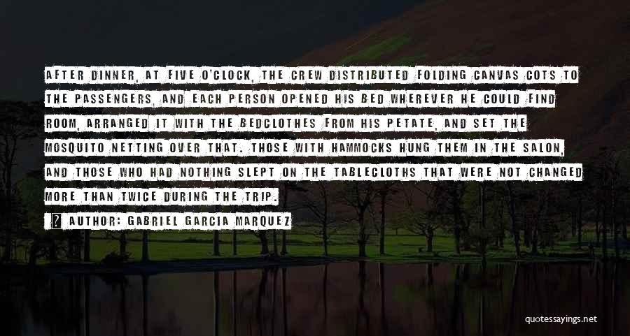 Hammocks Quotes By Gabriel Garcia Marquez