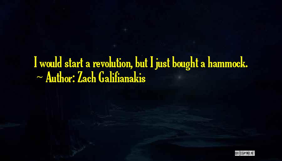 Hammocks Quotes By Zach Galifianakis