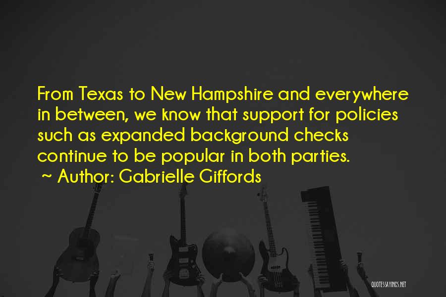 Hampshire Quotes By Gabrielle Giffords