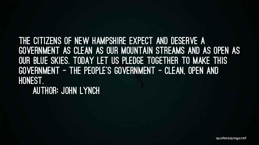 Hampshire Quotes By John Lynch