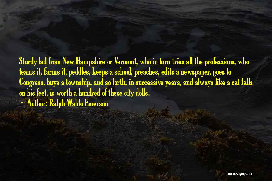 Hampshire Quotes By Ralph Waldo Emerson