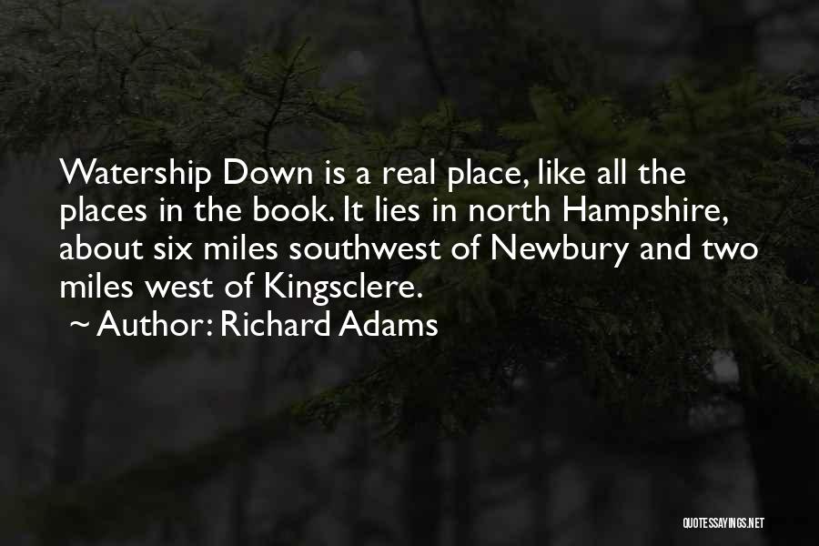 Hampshire Quotes By Richard Adams