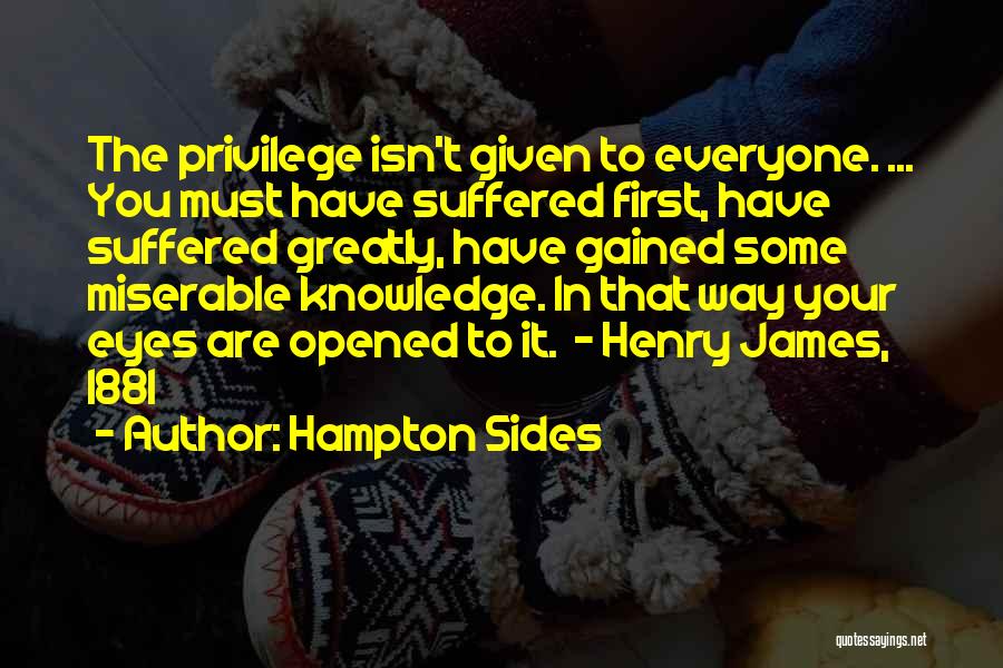 Hampton Sides Quotes 342626