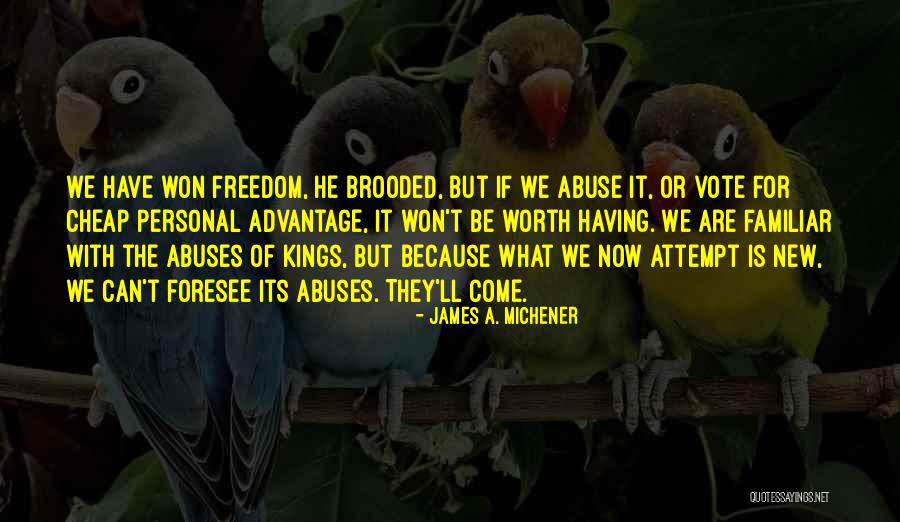 Hamsika Quotes By James A. Michener Hamsika Quotes By James A. Michener