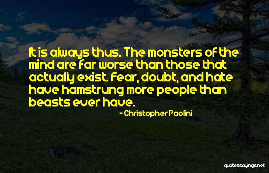 Hamstrung Quotes By Christopher Paolini