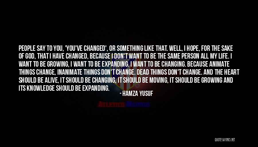 Hamza Yusuf Quotes 110322