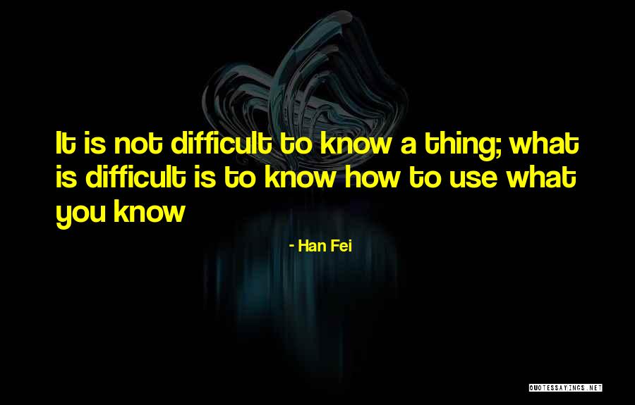 Han Fei Quotes 2072828