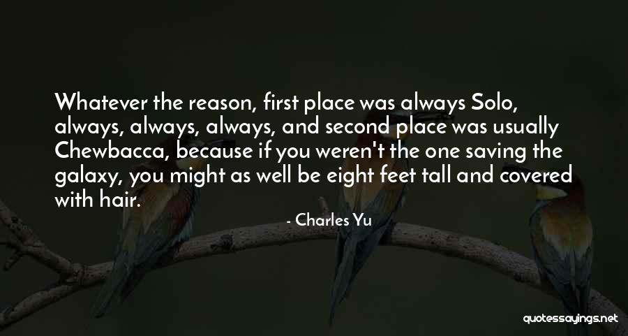 Han Solo To Chewbacca Quotes By Charles Yu Han Solo To Chewbacca Quotes By Charles Yu