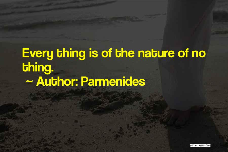 Hanaki Menu Quotes By Parmenides