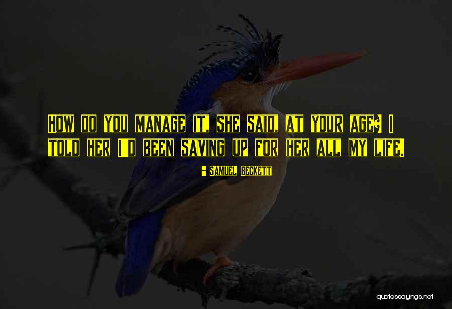Hanbang Smash Quotes By Samuel Beckett Hanbang Smash Quotes By Samuel Beckett