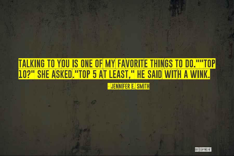 Hancox Stables Quotes By Jennifer E. Smith Hancox Stables Quotes By Jennifer E. Smith