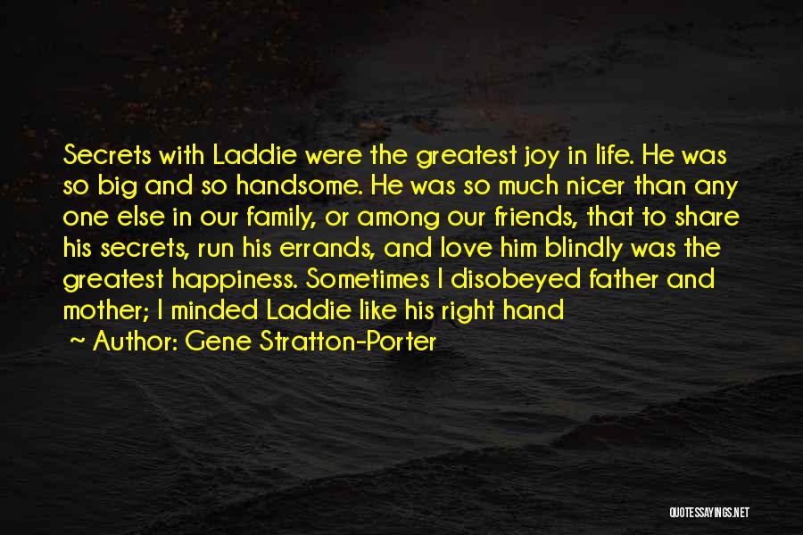 Hand And Family Quotes By Gene Stratton-Porter