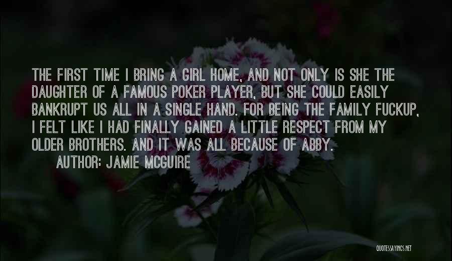 Hand And Family Quotes By Jamie McGuire