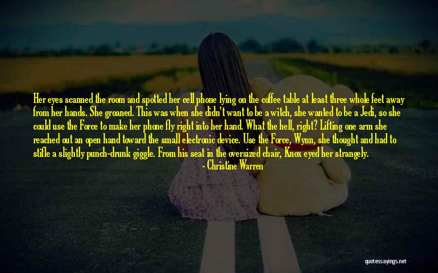 Hand And Feet Quotes By Christine Warren