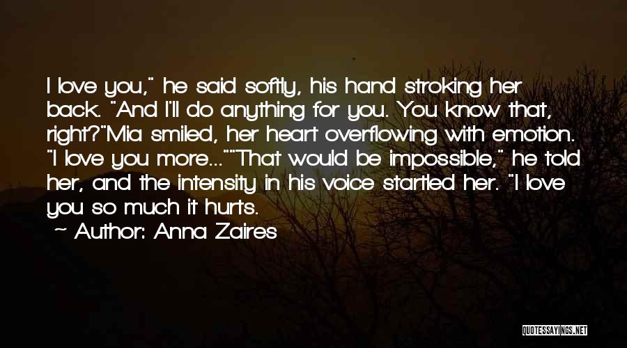 Hand And Heart Quotes By Anna Zaires