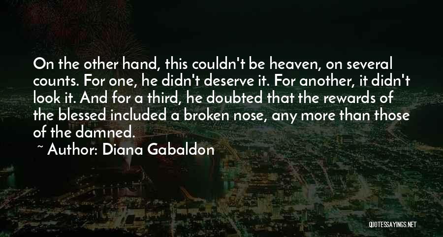 Hand Broken Quotes By Diana Gabaldon