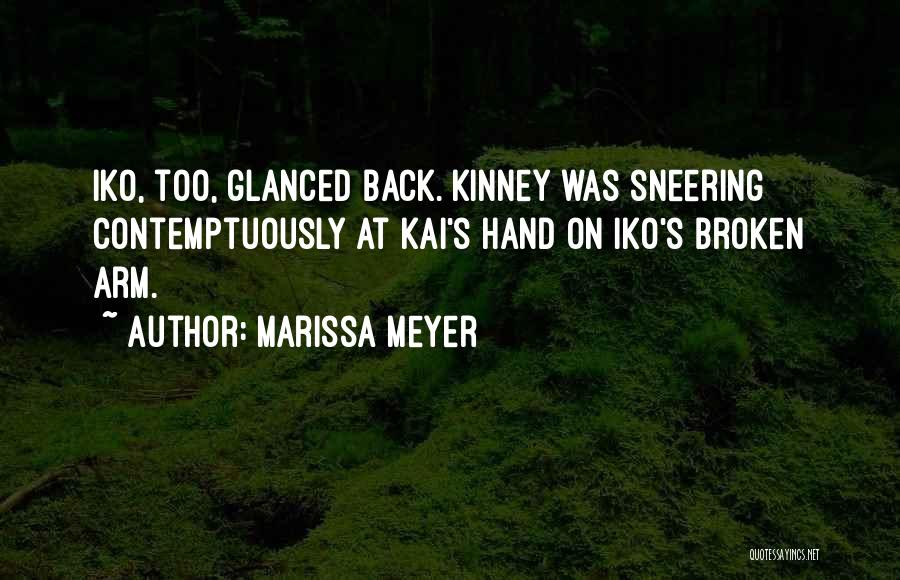 Hand Broken Quotes By Marissa Meyer