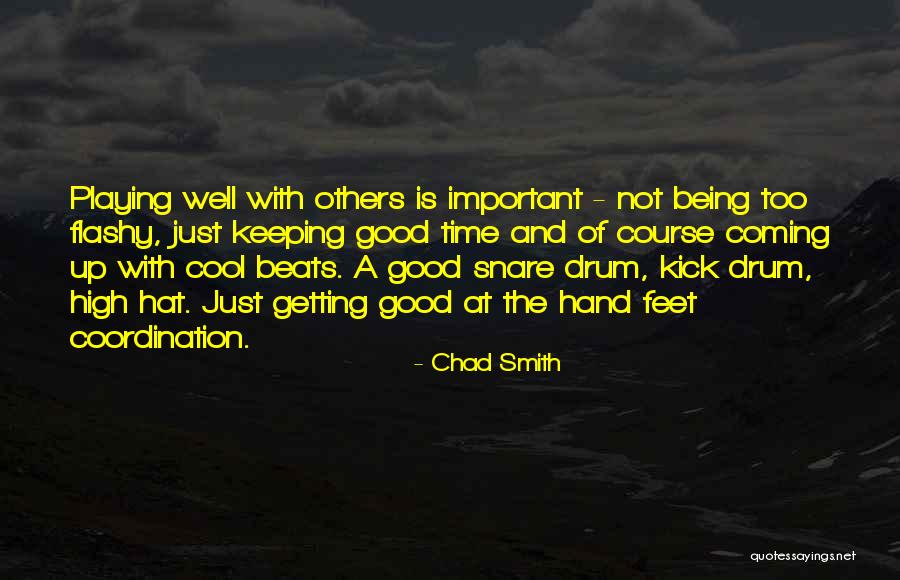 Hand Drum Quotes By Chad Smith