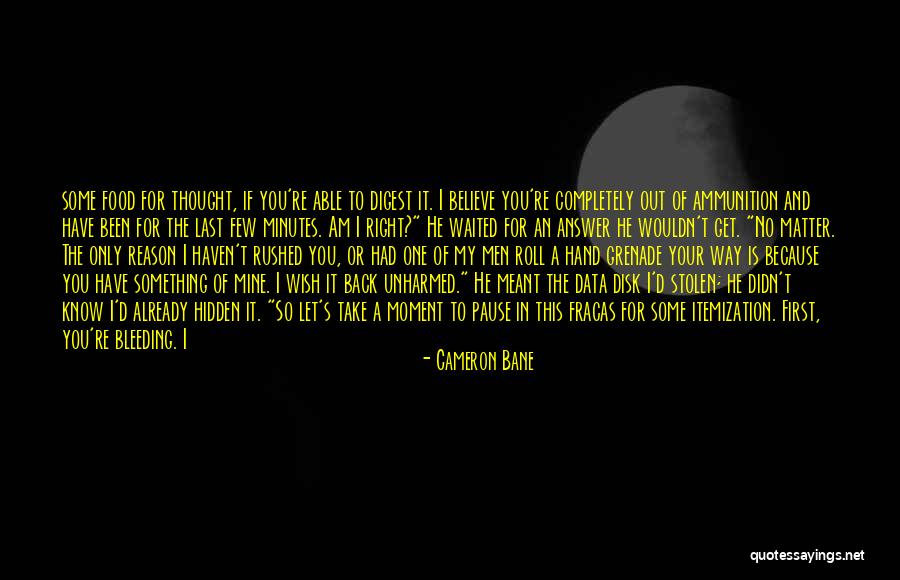 Hand Grenade Quotes By Cameron Bane Hand Grenade Quotes By Cameron Bane