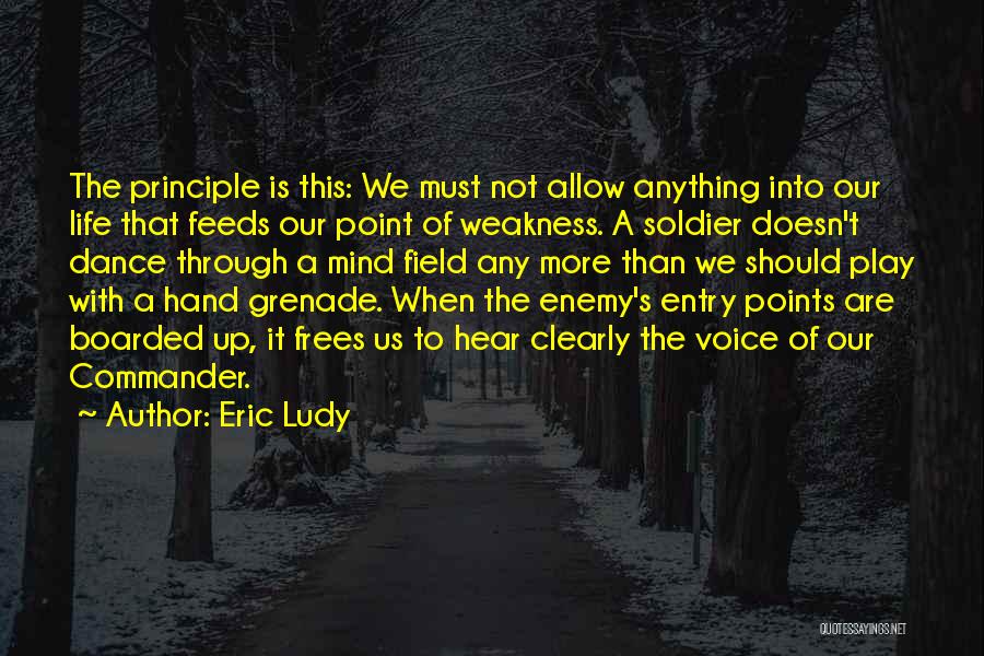 Hand Grenade Quotes By Eric Ludy