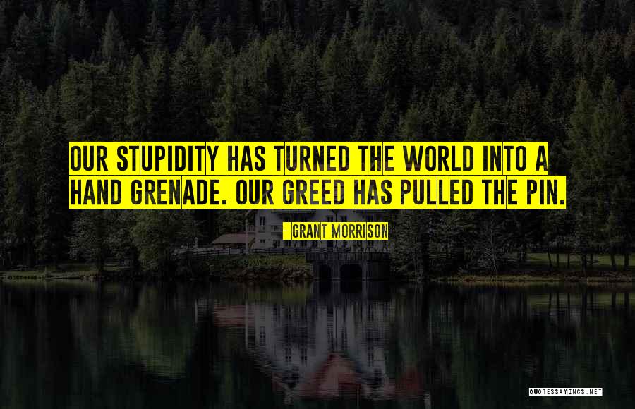 Hand Grenade Quotes By Grant Morrison Hand Grenade Quotes By Grant Morrison