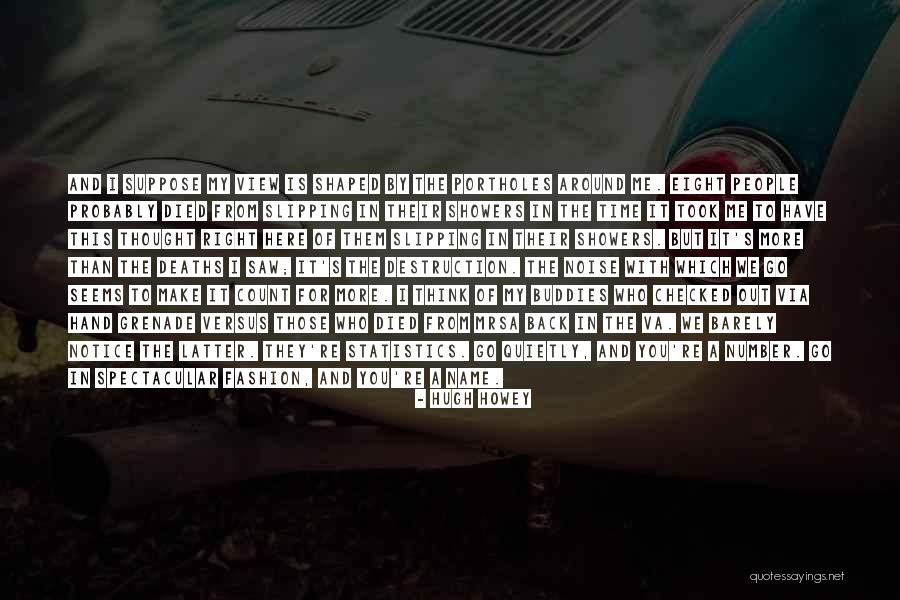 Hand Grenade Quotes By Hugh Howey Hand Grenade Quotes By Hugh Howey