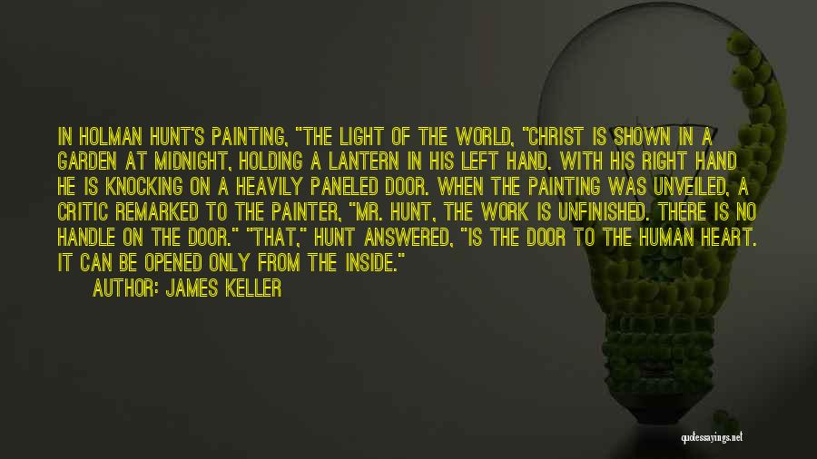 Hand Holding Heart Quotes By James Keller