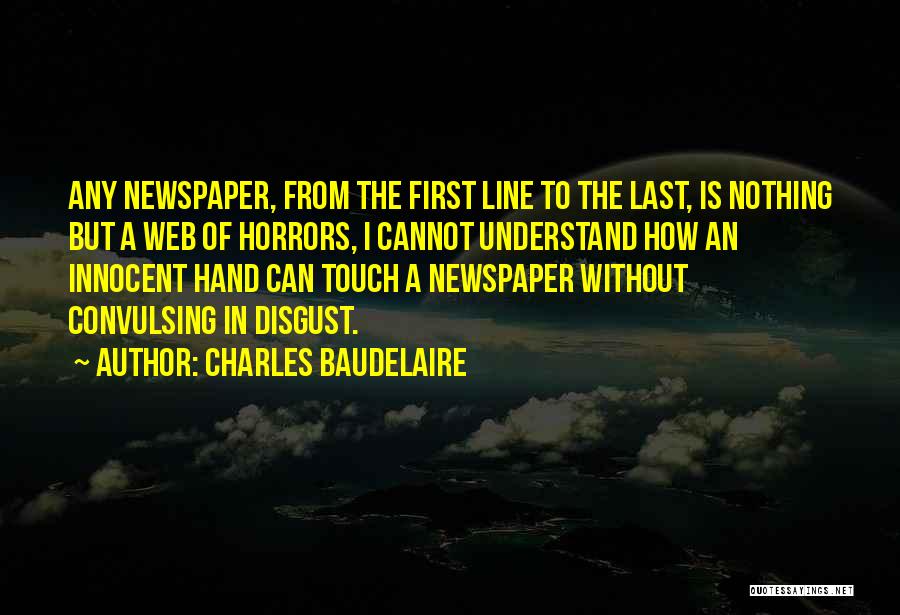 Hand Line Quotes By Charles Baudelaire