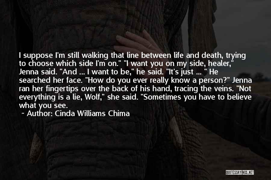 Hand Line Quotes By Cinda Williams Chima