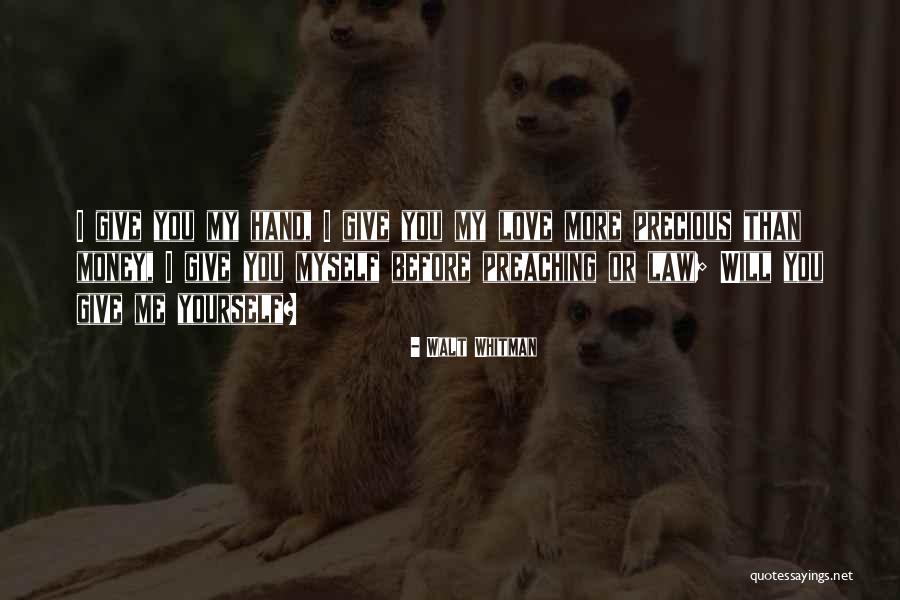 Hand Love Quotes By Walt Whitman Hand Love Quotes By Walt Whitman