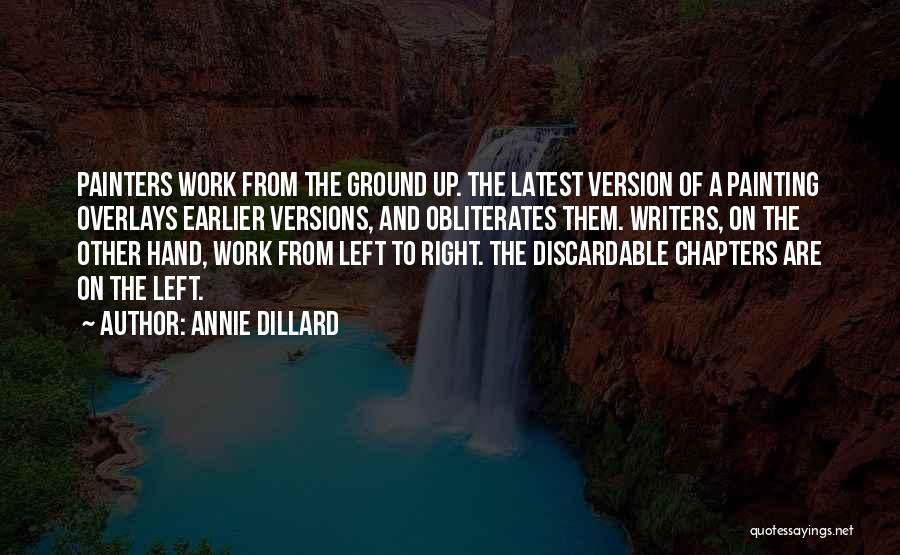 Hand Painting Quotes By Annie Dillard