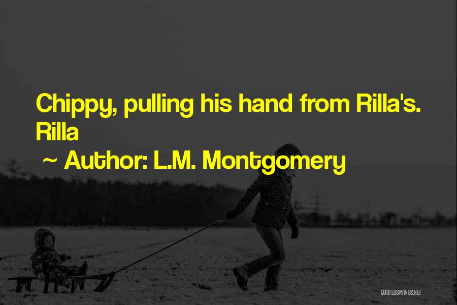 Hand Quotes By L.M. Montgomery