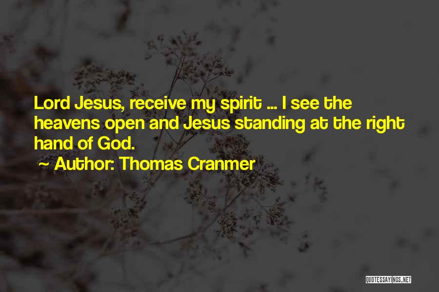 Hand Quotes By Thomas Cranmer