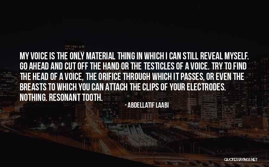 Hand Through Quotes By Abdellatif Laabi Hand Through Quotes By Abdellatif Laabi