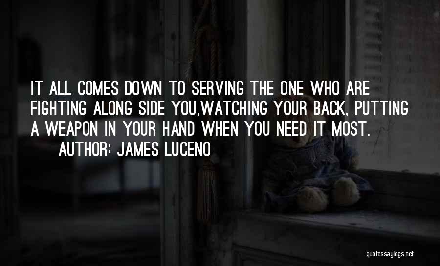 Hand To Hand Fighting Quotes By James Luceno