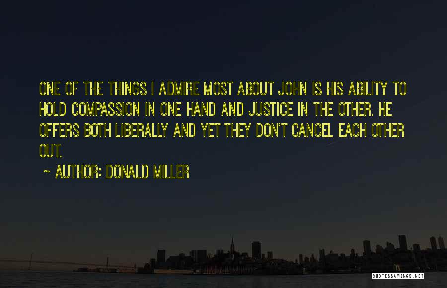 Hand To Hold Quotes By Donald Miller