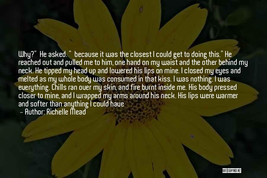 Hand Warmer Quotes By Richelle Mead