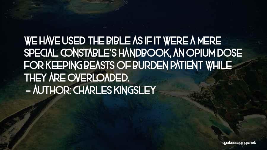 Handbook Quotes By Charles Kingsley