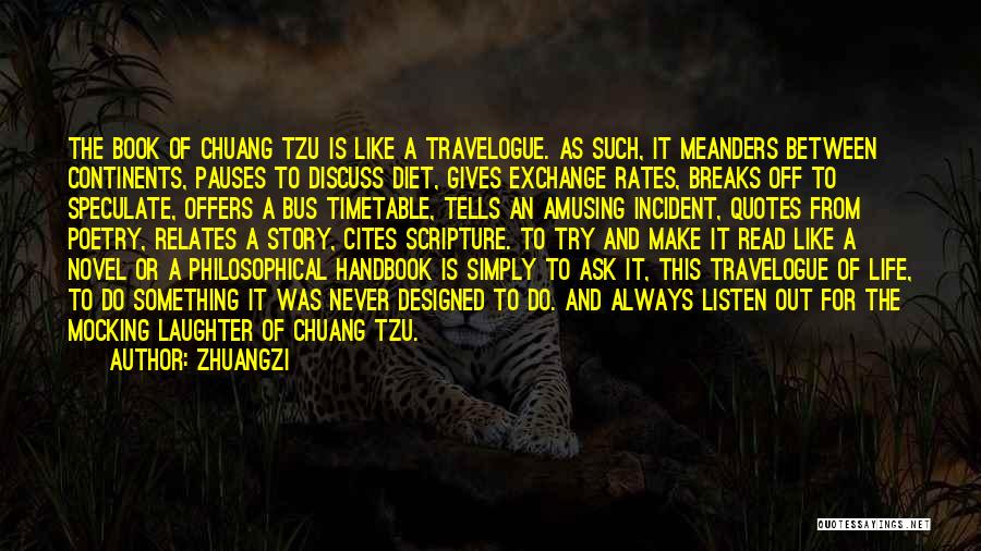 Handbook Quotes By Zhuangzi